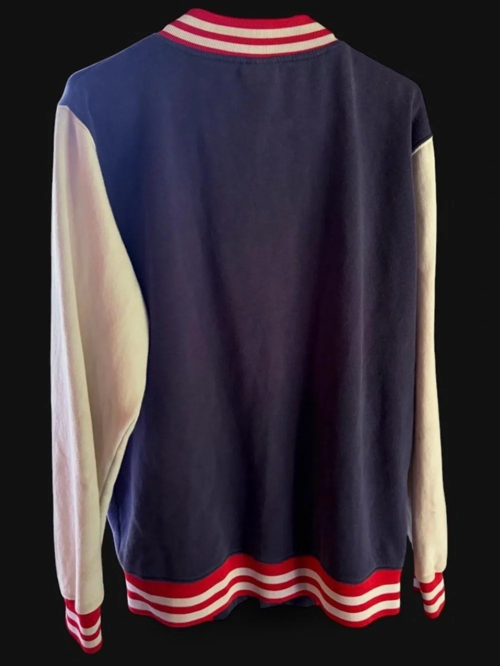 Marvel Captain America Bomber Jacket in Navy, White & Red